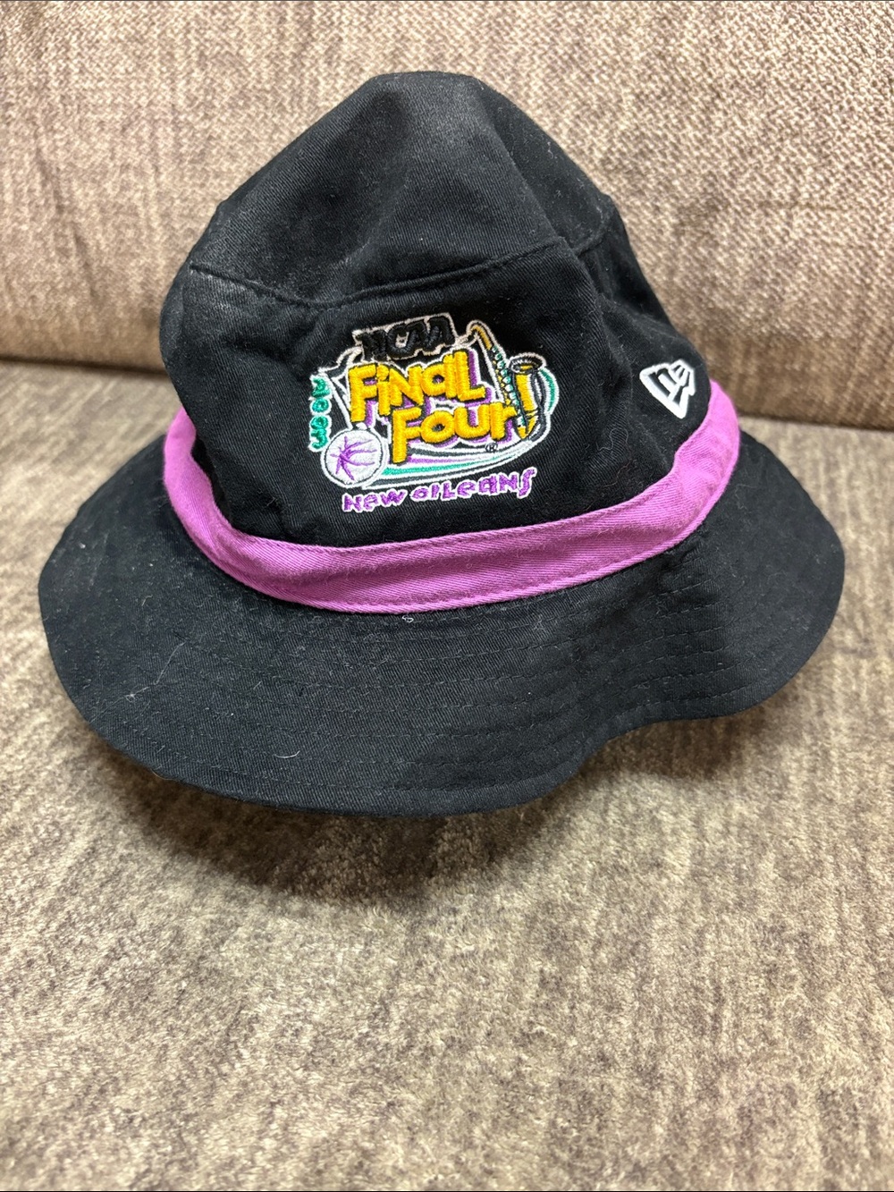 Vintage 2003 NCAA New Orleans Final Four Embroidered Bucket Hat